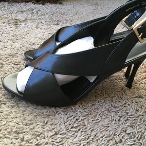 Charles And Keith Criss Cross Sandal Heels size 10